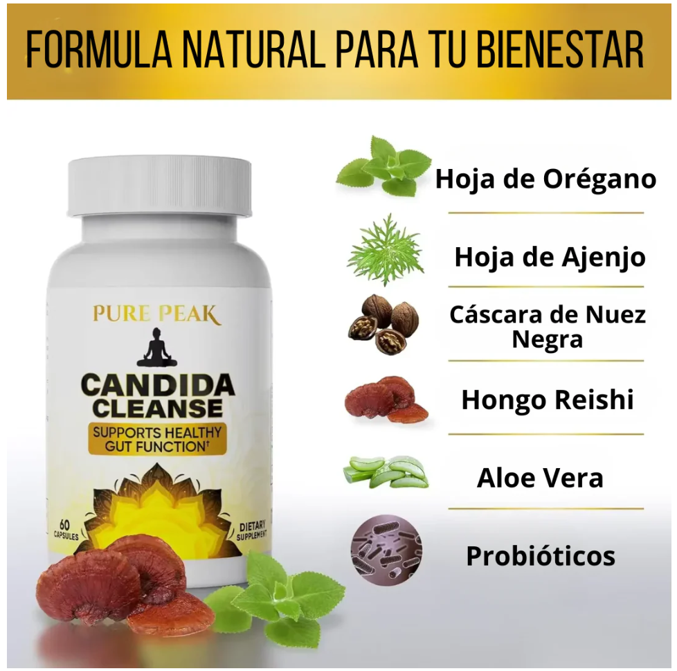 CANDIDA CLEANSE BIO-LIMPIEZA DIGESTIVA🌿